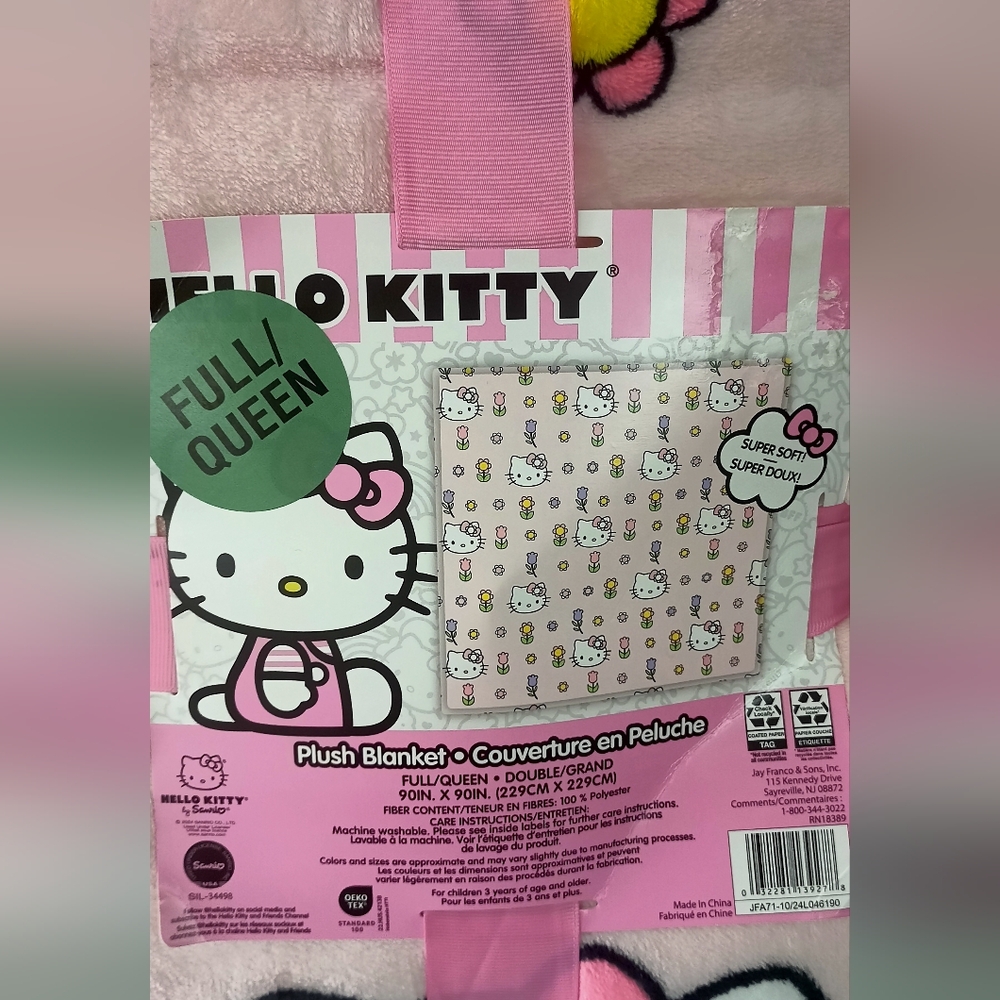 Hello kitty blanket